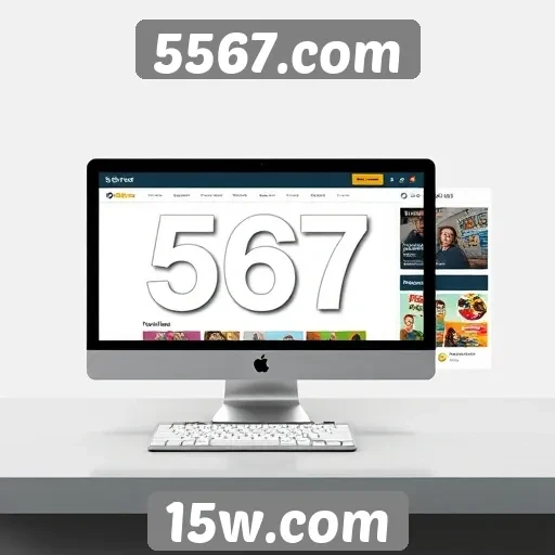 Facilidade de navegação no site 5567.com para usuários iniciantes